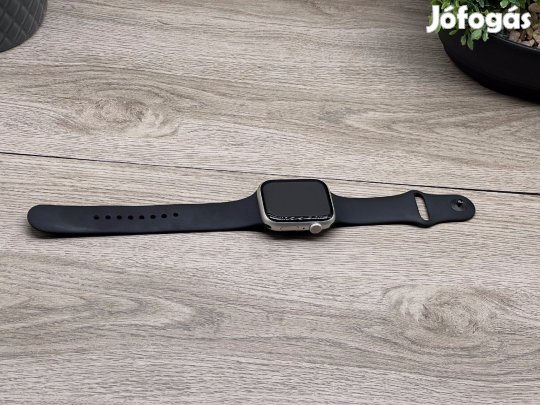 Apple Watch S9 Starlight 45mm 2 ÉV Garanciával 92%