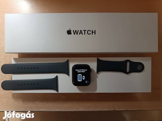 Apple Watch SE 2 GPS 44mm Okosóra Újszerű Midnight Gari !
