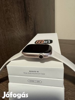 Apple Watch Series 10 42mm GPS gyönyörű , akku 94%