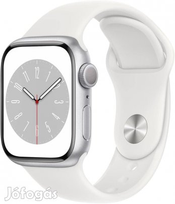Apple Watch Series 8 45mm  - Szín: Ezüst