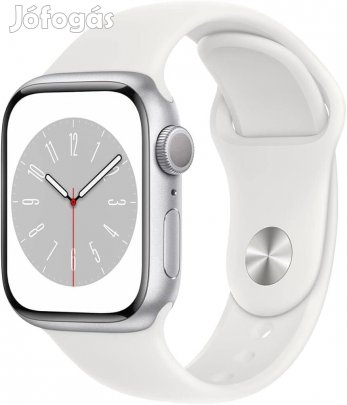 Apple Watch Series 8 45mm  - Szín: Ezüst