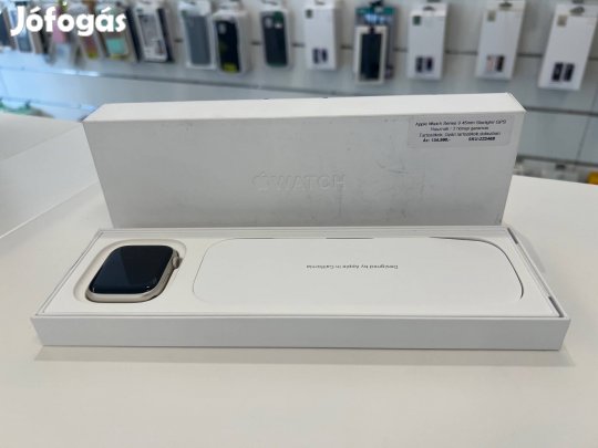 Apple Watch Series 9 45mm GPS Starlight Használt