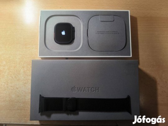 Apple Watch Ultra 2 49mm esim Okosóra Milánói Szíj Újszerű Garanciás !