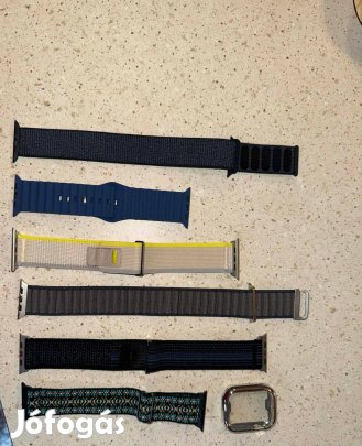 Apple Watch (10 seria) szíj 6db + védő tok eladó