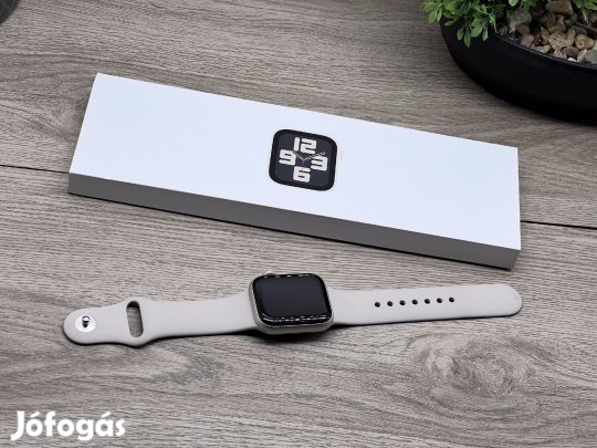 Apple Watch  SE2 Starlight 40mm 2 ÉV Garanciával 99%