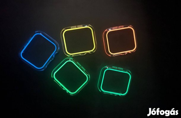 Apple Watch fluoreszkáló műanyag védőtok