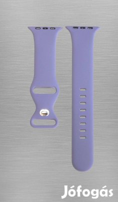 Apple Watch szilikon szíj 42/44/45/46/49 - lila