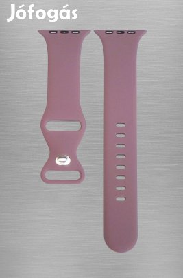 Apple Watch szilikon szíj 42/44/45/46/49 - rózsaszín