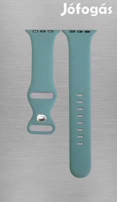Apple Watch szilikon szíj 42/44/45/46/49 - zöld