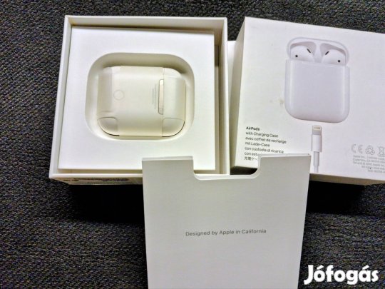 Apple Airpods 2.-Kiadás Kompleett Eladó
