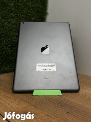 Apple iPad 8th Gen Kártyafüggetlen 32 GB, 12 hó garancia