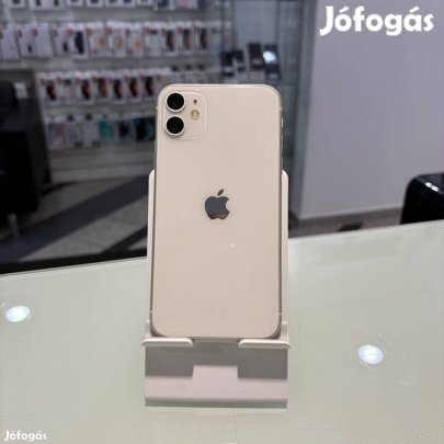 Apple iPhone 11 Kártyafüggetlen 128 GB, 12 hó garancia