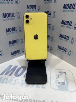 Apple iPhone 11 Kártyafüggetlen 128 GB, 12 hó garancia