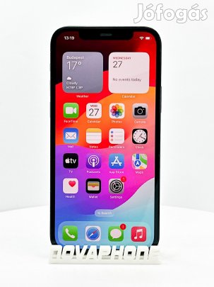 Apple iPhone 12 (64GB)  - Akku: 100% - Szín: Fekete