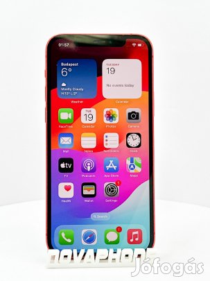 Apple iPhone 12 (64GB)  - Akku: 100% - Szín: Piros
