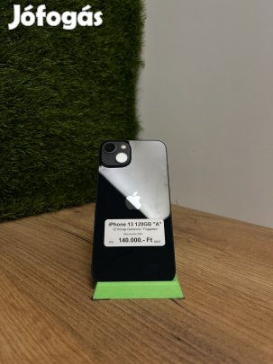 Apple iPhone 13 Kártyafüggetlen 128 GB, 12 hó garancia