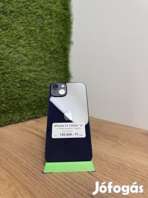 Apple iPhone 13 Kártyafüggetlen 128 GB, 12 hó garancia