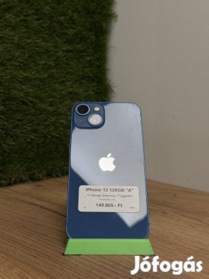 Apple iPhone 13 Kártyafüggetlen 128 GB, 12 hó garancia