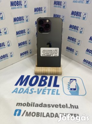 Apple iPhone 13 Pro Kártyafüggetlen 128 GB, 12 hó garancia