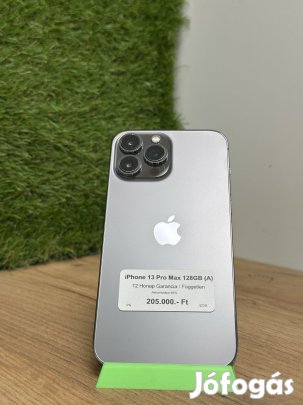 Apple iPhone 13 Pro Max Kártyafüggetlen 128 GB, 12 hó garancia