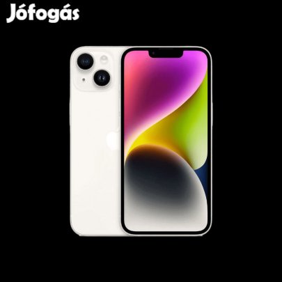 Apple iPhone 14 100% Akksi 256GB Starlight