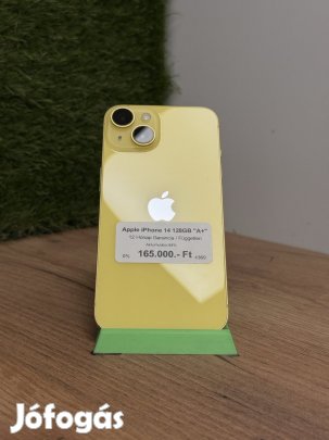 Apple iPhone 14 Kártyafüggetlen 128 GB, 12 hó garancia