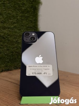 Apple iPhone 14 Plus Kártyafüggetlen 256 GB, 12 hó garancia