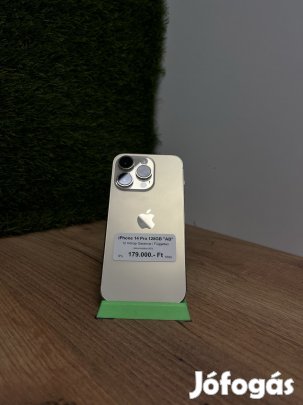 Apple iPhone 14 Pro Kártyafüggetlen 128 GB, 12 hó garancia