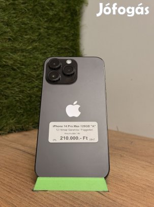 Apple iPhone 14 Pro Max Kártyafüggetlen 128 GB, 12 hó garancia