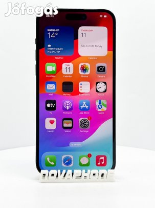 Apple iPhone 14 Pro Max (128GB)  - Akku: 100% - Szín: Fekete