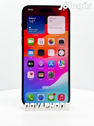 Apple iPhone 14 Pro (128GB)  - Akku: 100% - Szín: Fekete