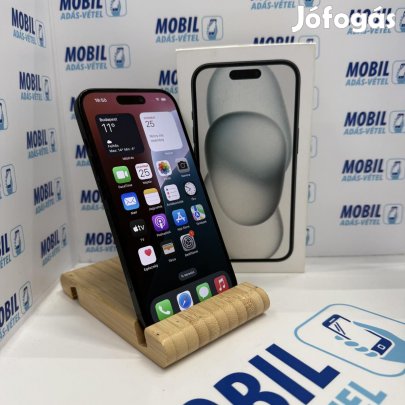 Apple iPhone 15 Kártyafüggetlen 128 GB, 12 hó garancia