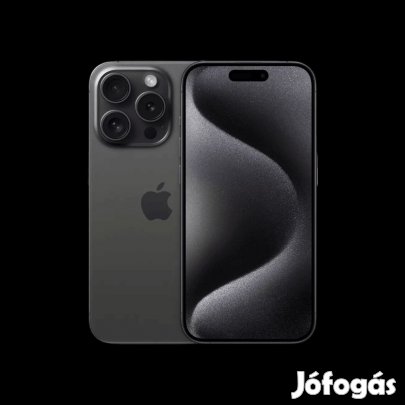Apple iPhone 15 Pro 100% Akksi 512GB Black titanium