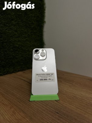 Apple iPhone 15 Pro Kártyafüggetlen 128 GB, 12 hó garancia