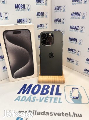 Apple iPhone 15 Pro Kártyafüggetlen 256 GB 8 GB Ram, 12 hó garancia