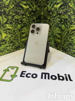 Apple iPhone 15 Pro Kártyafüggetlen 256 GB, 12 hó garancia