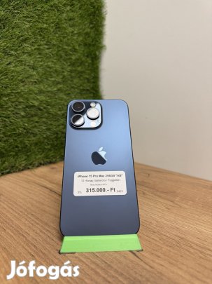 Apple iPhone 15 Pro Max Kártyafüggetlen 256 GB, 12 hó garancia