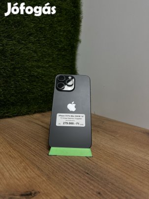 Apple iPhone 15 Pro Max Kártyafüggetlen 256 GB, 12 hó garancia