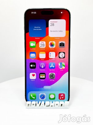 Apple iPhone 15 Pro (128GB)  - Akku: 99% - Szín: Kék