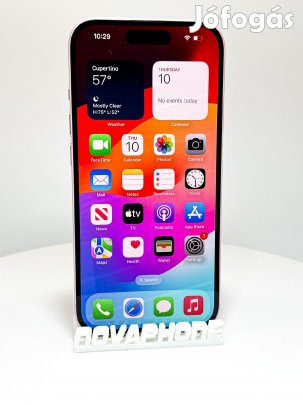 Apple iPhone 15 (128GB)  - Akku: 100% - Szín: Rózsaszín