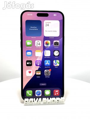 Apple iPhone 15 (128GB)  - Szín: Fekete