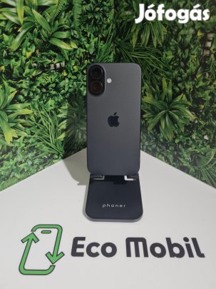 Apple iPhone 16 Kártyafüggetlen 128 GB, 12 hó garancia