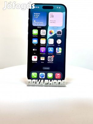 Apple iPhone 16 (128GB)  - Akku: 96% - Szín: Fekete