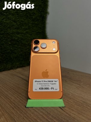 Apple iPhone 17 Pro Kártyafüggetlen 256 GB, 12 hó garancia