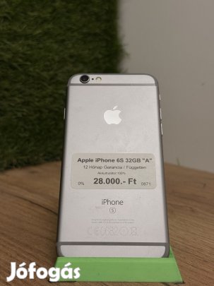 Apple iPhone 6s Kártyafüggetlen 32 GB, 12 hó garancia