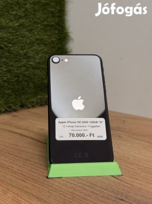 Apple iPhone SE (2020) Kártyafüggetlen 128 GB, 12 hó garancia
