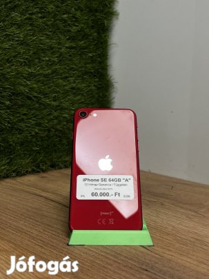Apple iPhone SE (2020) Kártyafüggetlen 64 GB, 12 hó garancia