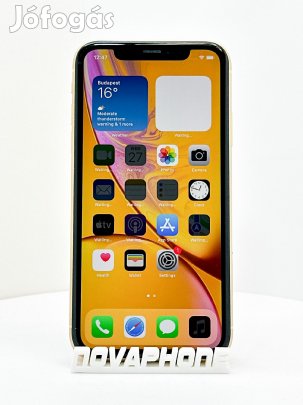 Apple iPhone XR (128GB)  - Akku: 100% - Szín: Sárga