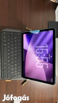 Apple ipad Air5 (2022,M1)64GB Wi-Fi kék+Apple Pencil 2+Smart Keyboard