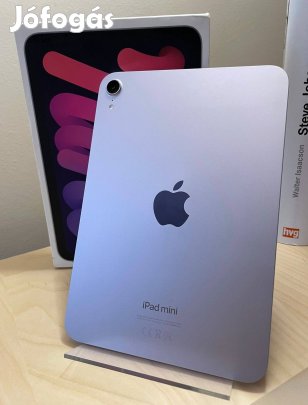Apple ipad Mini 7, Purple, 128Gb, Wifi, karcmentes, új állapotú+ Penci
